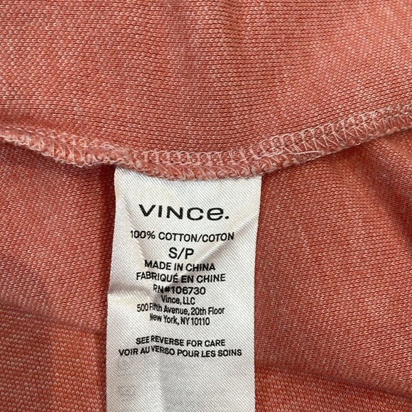 Vince Top Shirts Long Sleeve Polo Button Down Size S Casual Cotton EUC - Picture 7 of 9